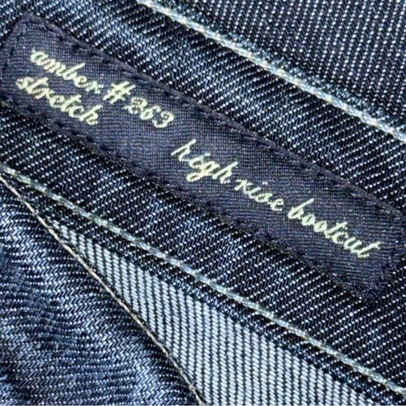 👖🌿 CITIZENS OF HUMANITY Amber #263 Stretch Bootcut Dark Wash Blue Women’s Sz 27 - Picture 7 of 8